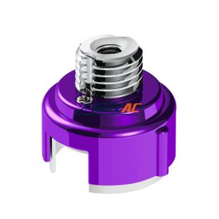 M30X3.5 Thread-On Gearshift Adapter W/LED Mount For Eaton-Fuller 13/15/18 Speed-Candy Purple - United Pacific 71058