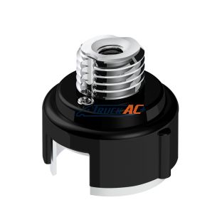 M30X3.5 Thread-On Gearshift Adapter W/LED Mount For Eaton-Fuller 13/15/18 Speed-Candy Black - United Pacific 71059