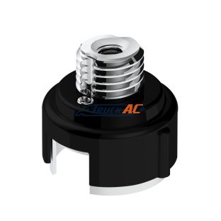 M30X3.5 Thread-On Gearshift Adapter W/LED Mount For Eaton-Fuller 13/15/18 Speed-Matte Black - United Pacific 71060