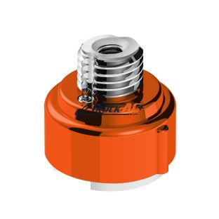 M30X3.5 Thread-On Gearshift Adapter W/LED Mount For Eaton-Fuller 9/10 Speed -Cadmium Orange - United Pacific 71061