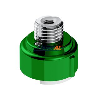 M30X3.5 Thread-On Gearshift Adapter W/LED Mount For Eaton-Fuller 9/10 Speed -Emerald Green - United Pacific 71063