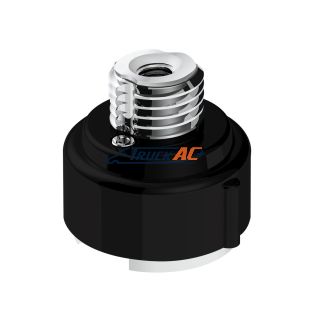 M30X3.5 Thread-On Gearshift Adapter W/LED Mount For Eaton-Fuller 9/10 Speed-Matte Black - United Pacific 71070
