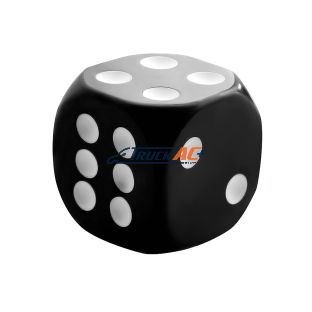 Black Dice Gearshift Knob - United Pacific 70015