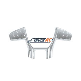 Plastic Trim For United Pacific YourGrip Peterbilt 579/Kenworth T680 Steering Wheel - Chrome - United Pacific 88191