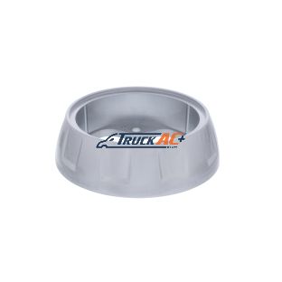 Steering Wheel Horn Bezel - Liquid Silver - United Pacific 88288