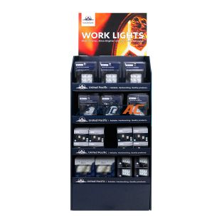 Work Lights Floor Display-Package #2 - United Pacific 99318