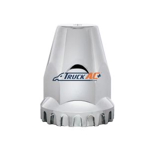 33mm X 2-3/4" Chrome Plastic Original Nut Cover - Thread-On - United Pacific 10064B