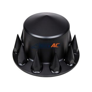 Pointed Rear Axle Cover With 33mm Spike Thread-On Nut Covers - Matte Black - United Pacific 10337