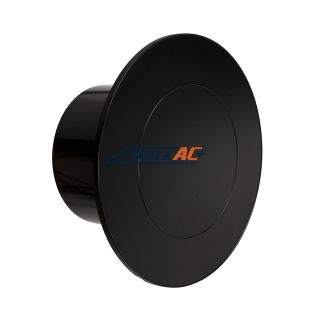 Flat Aero Rear Axle Cover Kit - Matte Black - United Pacific 10360