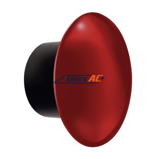 Aero Full-Moon Rear Axle Cover Kit - Candy Red - United Pacific 10346