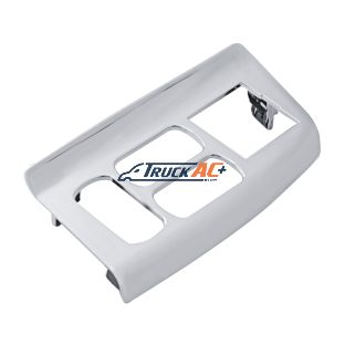 Chrome Plastic Window Switch Panel For 1999-2010 Peterbilt 387 - Driver - United Pacific 41721