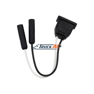 2-Wire Female Adapter With Female Bullet Plug - United Pacific 34203