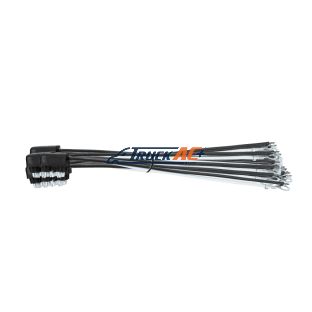 2 Wire Pigtail With 2 Prong Plug - 6" Lead (50-Pack) - United Pacific 34210P50