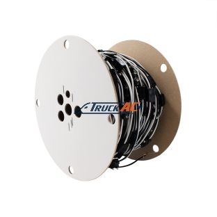 200 Count 2-Prong Male Bullet Plugs 16G Wire Harness Roll - 100' W/6" Lead Between Plugs - United Pacific 34242